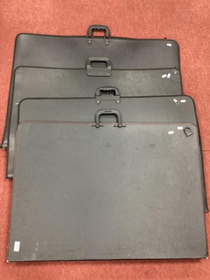 Lot 1526 - Four Art Cases, 90cm wide. (4)