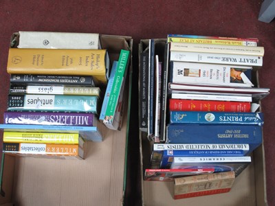Lot 1139 - Antique Art Reference Books, Pratt Ware,...