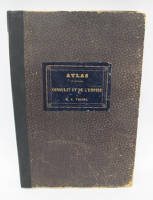 Lot 1408 - 1859 Atlas de l'Histoire De Consulat Et De...