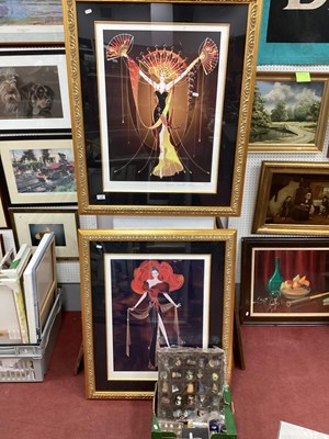Lot 1533 - Scarlett Chou - a Pair of Signed Limited...