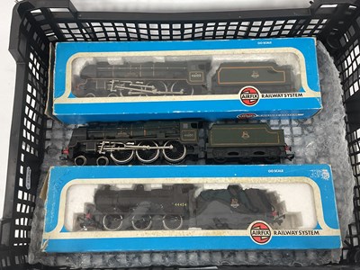 Lot 506 - Three Airfix 00 gauge ex-LMS locomotives: two "...