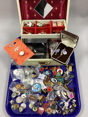 Lot 283A - A Collection of Assorted Enamel and Other Pin...