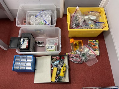 Lot 594 - The contents of an original Diecast modellers...