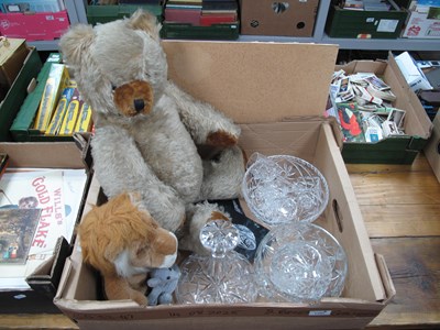Lot 1107 - A Plush Covered Growling Teddy Bear, with...
