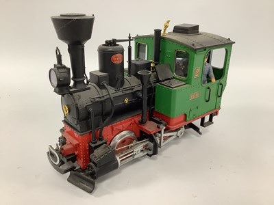 Lot 825 - A L.G.B Gauge One/10mm Ref No 20212 0-4-0...