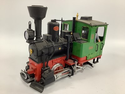 Lot 824 - A L.G.B Gauge One/10mm Ref No 20212 0-4-0...
