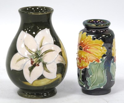Lot 1188 - Moorcroft Bermuda Lily Vase of Ovoid Form,...