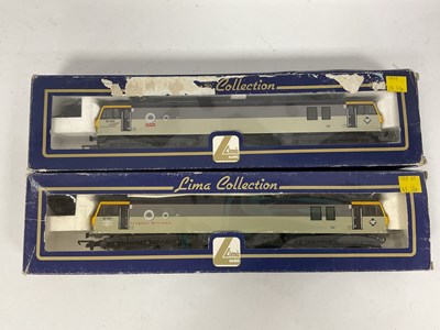 Lot 474 - Two boxed Lima 00 gauge class 92 electric...