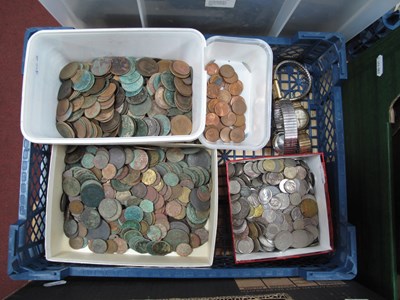 Lot 1109 - Large Collection Of GB And World Coins,...