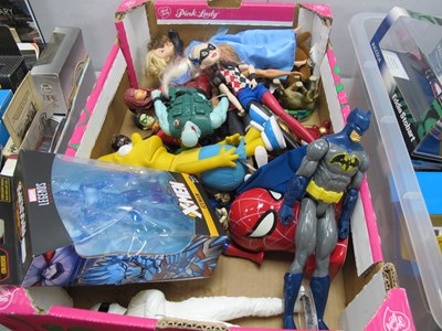 Lot 304 - A Collection of Action Figures, Dolls, Money...