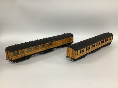 Lot 805 - Two 'O' Gauge/7mm Gresley L.N.E.R Kit Built...