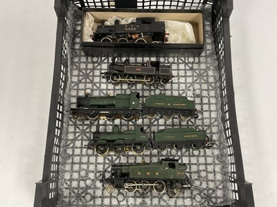 Lot 312 - Five 00 gauge metal kit-built locomotives: an...