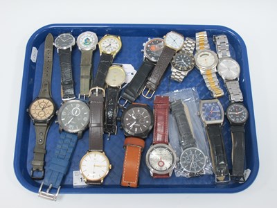 Lot 1252 - A Collection of Gents Wristwatches, to include...