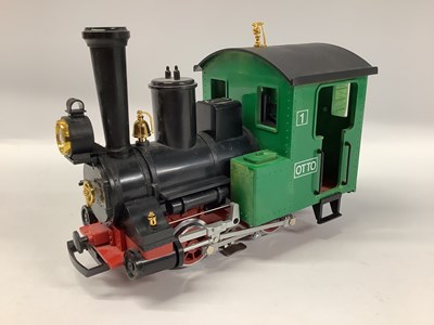 Lot 924 - An LGB G scale 0-4-0 tank engine "Otto" in...
