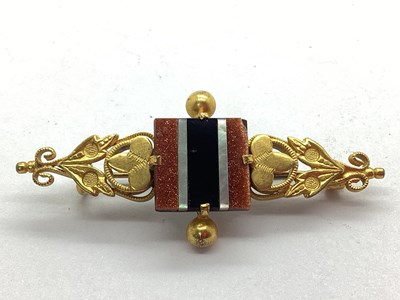 Lot 142 - A Victorian Style Bar Brooch, central...