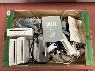 Lot 886 - Three Nintendo Wii Gaming Consoles plus...