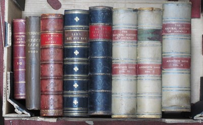 Lot 1129 - Books; Eight mainly 19th century nature themed...