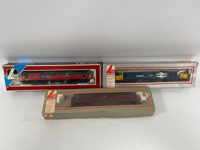 Lot 623 - Three boxed Lima 00 gauge diesel locomotives:...