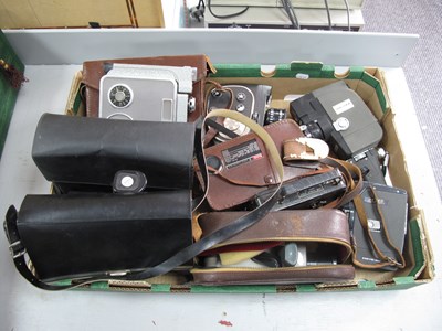 Lot 1067 - Cine film cameras; Sekonic zoom 8, Chinon 723...