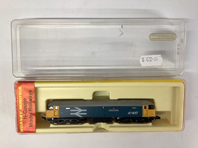 Lot 943 - A Hornby Minitrix 'N' Gauge/2mm Ref No N210...