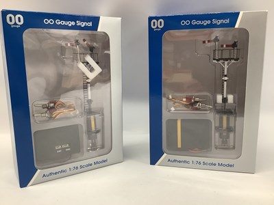 Lot 925 - Two boxed Dapol 00 gauge motorised LMS bracket...