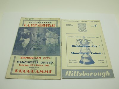 Lot 468 - 1958 F.A Cup Semi Final, Birmingham City v....