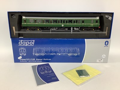 Lot 731 - A Boxed Dapol 0 Gauge BR Class 121 Diesel...