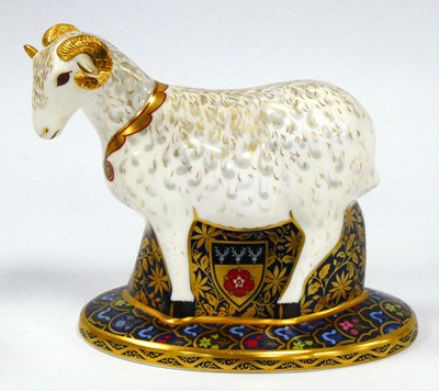 Lot 1036 - A Royal Crown Derby Porcelain Paperweight 'The...