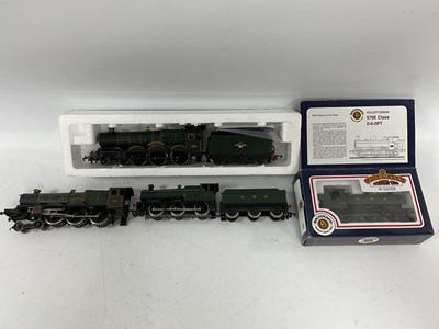 Lot 638 - Four 00 gauge GWR locomotives: a Hornby...