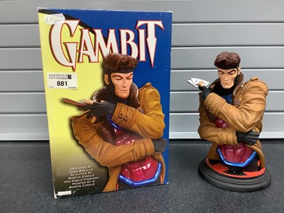 Lot 881 - A Dynamic Forces Marvel Gambit Statue,...