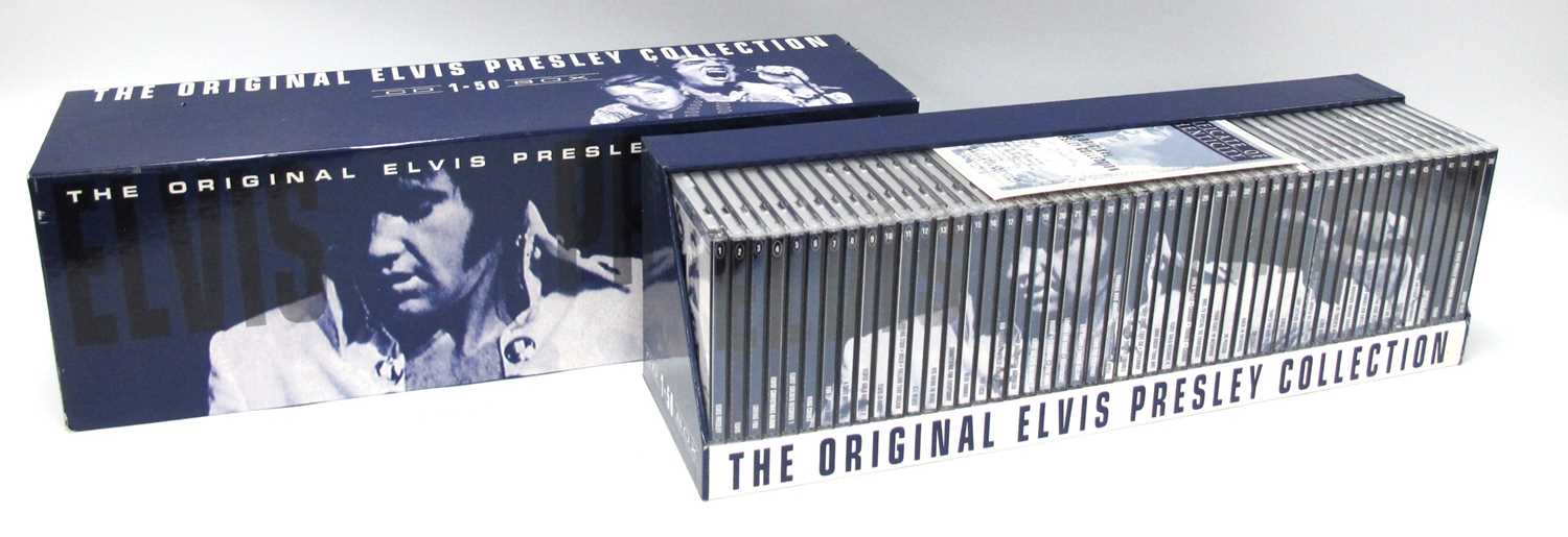 Lot 1371 - The Original Elvis Presley Collection CD Box,...
