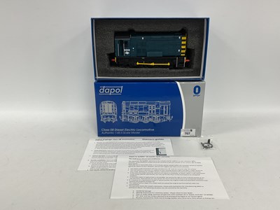 Lot 707 - A Boxed Dapol 0 Gauge Class 08 Shunter "D3316"...