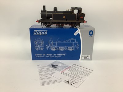 Lot 807 - A Boxed Dapol 0 Gauge Fowler 3F 0-6-0 Tank...
