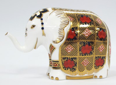 Lot 1169 - A Royal Crown Derby Porcelain Paperweight...