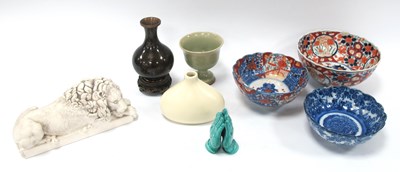 Lot 1333 - XIX Century Chinese Imari Bowl, Oriental...