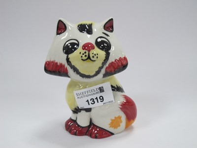 Lot 1319 - Lorna Bailey - Honey the Cat, 12cm high.