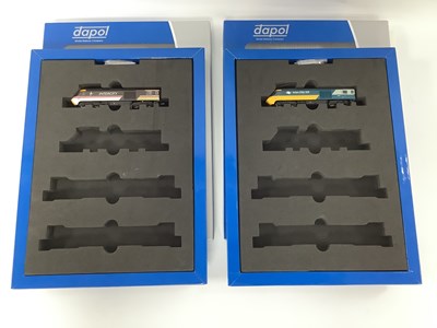 Lot 809 - Two Dapol N gauge InterCity 125 power cars in...