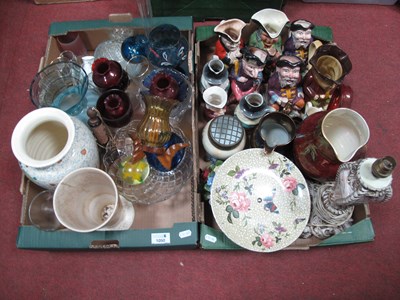 Lot 1050 - Melba Ware Toby Jug, other Toby jugs, Crown...