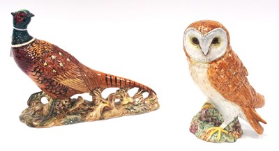 Lot 1235 - Beswick Pheasant 1225 20cm h, together with a...