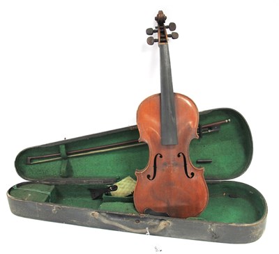 Lot 1412 - An Early XX Century Violin, with one-piece...