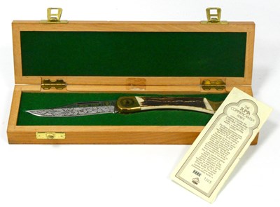 Lot 1346 - A Puma Commemorative 1769 Single Blade Folding...