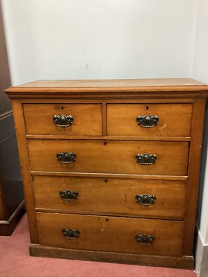 Lot 1559 - Early XX Century Satin Walnut Chest of Drawers,...