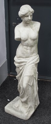 Lot 1146 - Stone Cast Garden Figure of a Roman Figure...