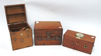 Lot 1431 - XIX Century Mahogany Cased Magneto Type...