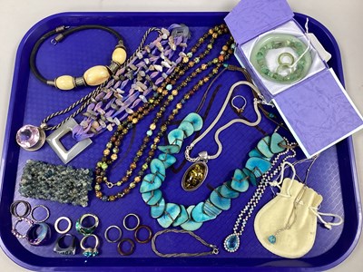 Lot 205 - JBS Modern Hallmarked Silver Fancy Chain,...