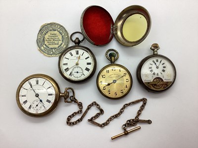 Lot 234 - Hamilton Watch Co; A Vintage Gold Plated Cased...