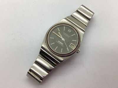 Lot 232 - Omega; A Constellation Megasonic 720 Hz Gent's...