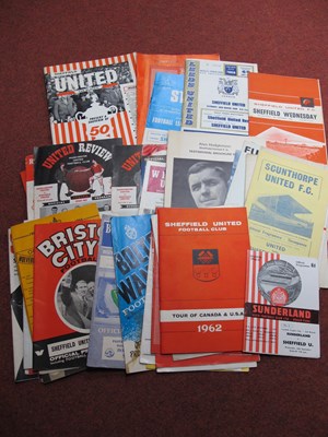 Lot 531 - Sheffield United 1960s Programmes, including...