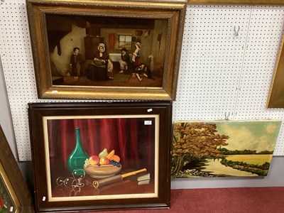 Lot 1536 - F.O. Embleton, still life of fruit and...