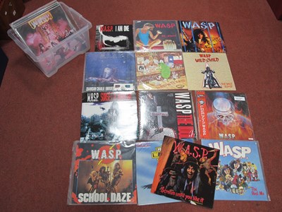 Lot 668 - W.A.S.P. - Lot of 20+ LPs & 12” Singles, some...